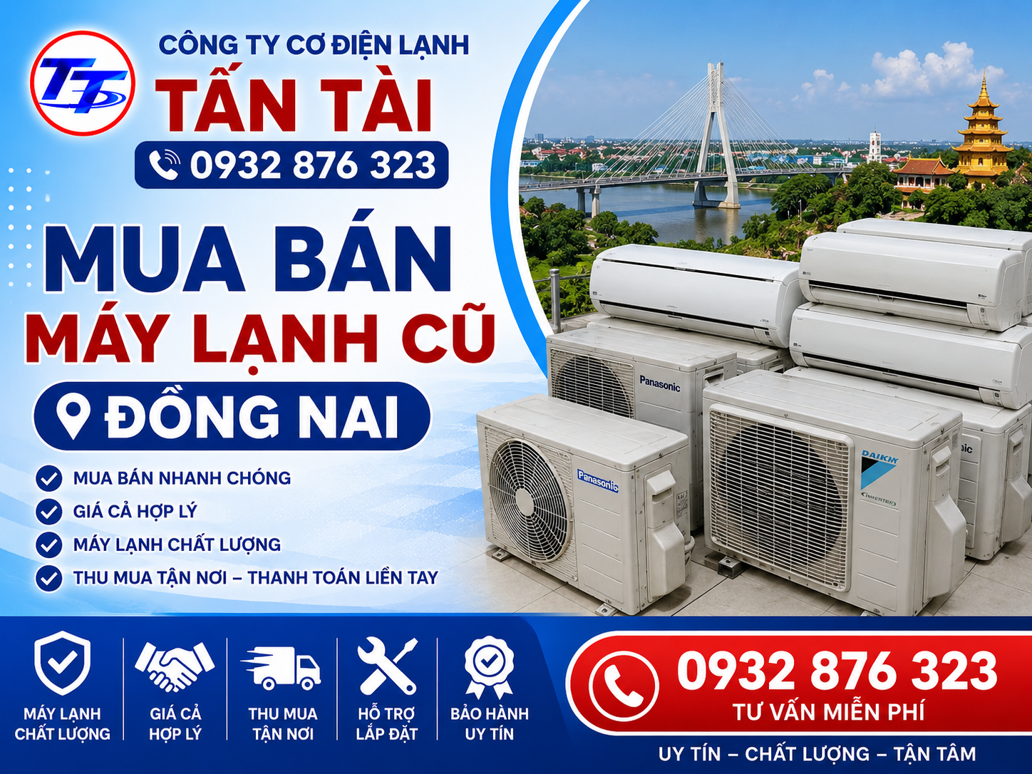 Mua Bán Máy Lạnh Cũ Đồng Nai