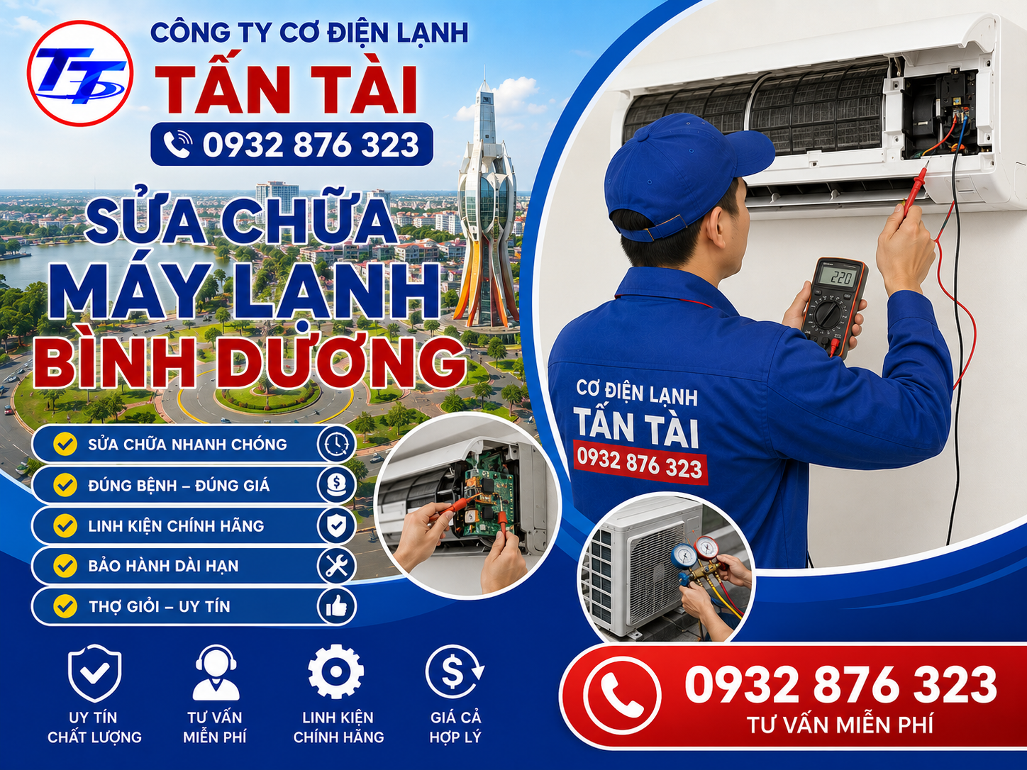 Sửa Chữa Máy Lạnh Bình Dương