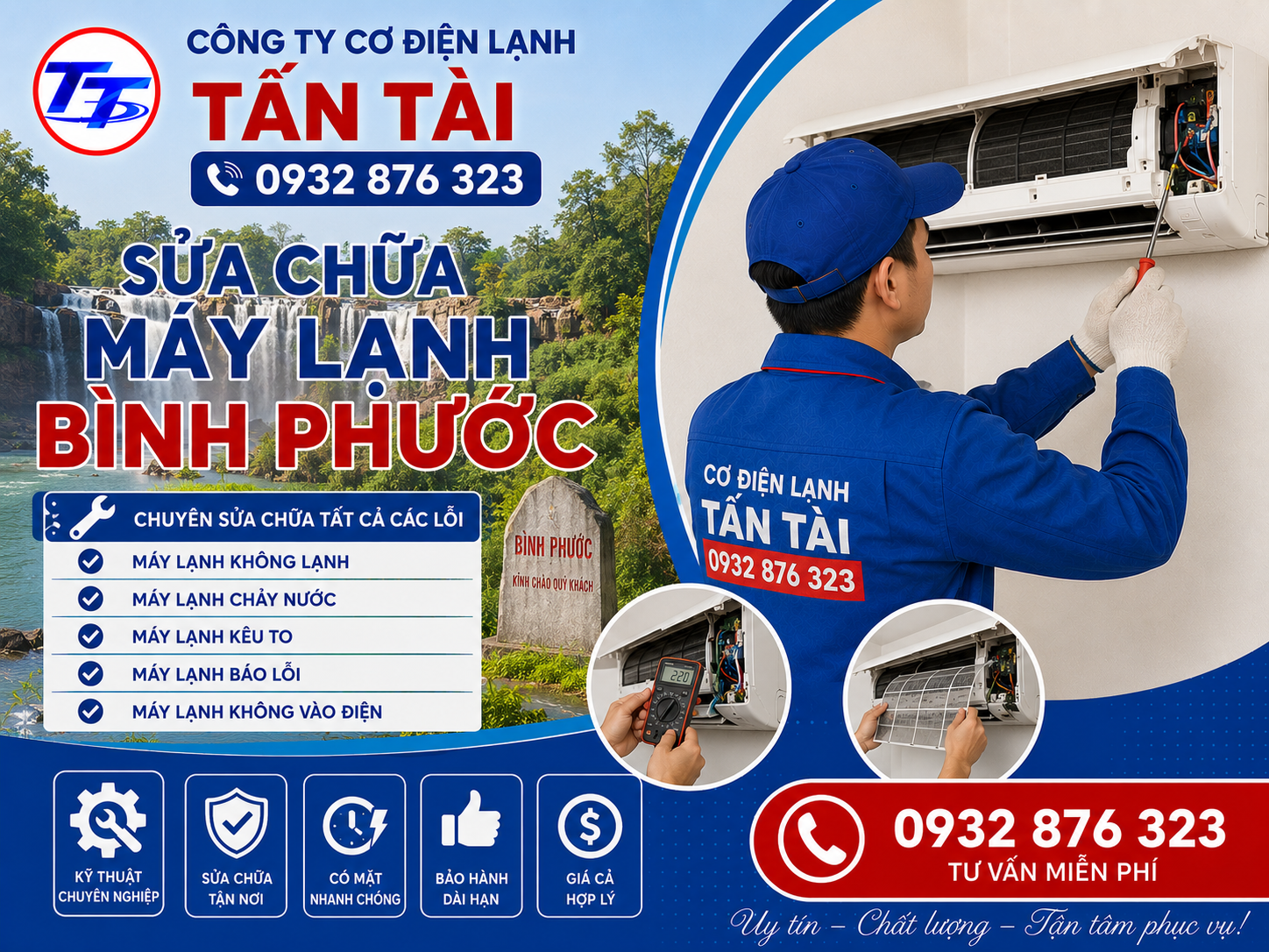 Sửa Chữa Máy Lạnh Bình Phước