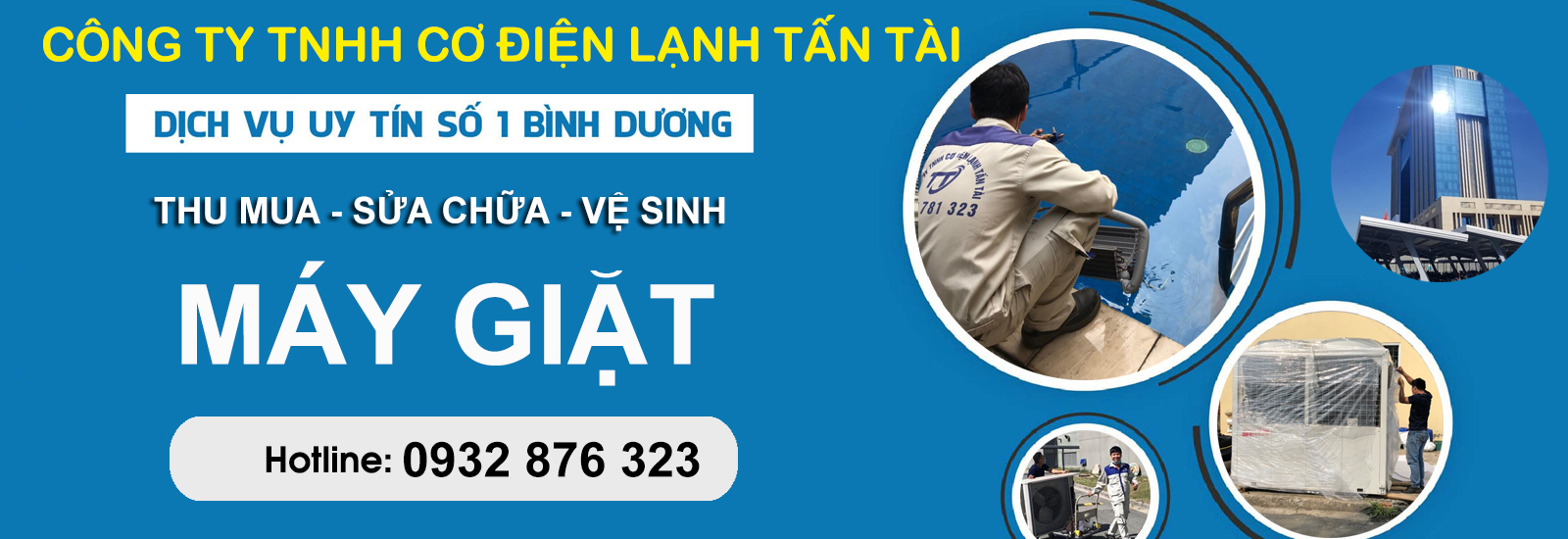 Thu mua máy giặt cũ bình dương