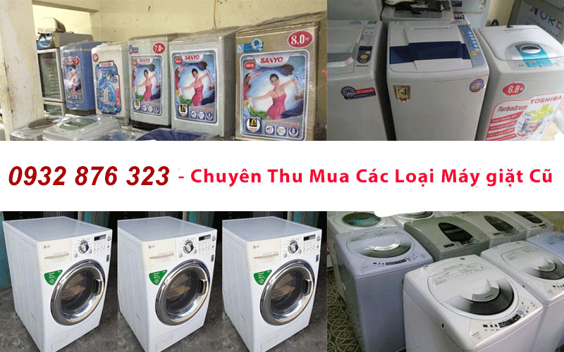 thu mua máy giặt cũ bình dương