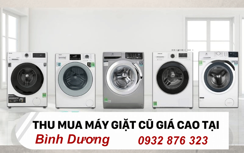 mua máy giặt cũ bình dương