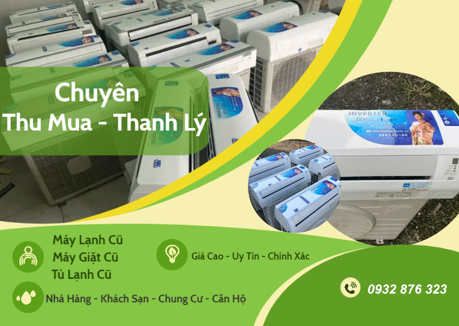 thu mu máy lạnh công nghiệp bình dương