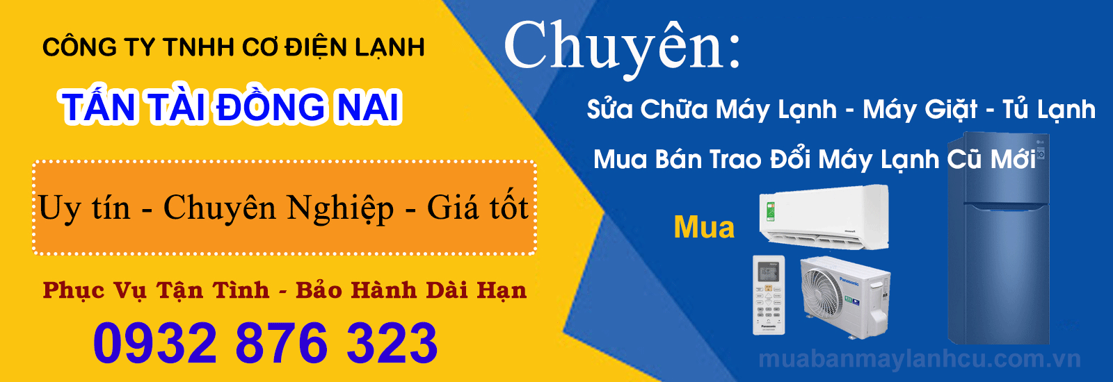 thanh lý máy lạnh cũ đồng nai