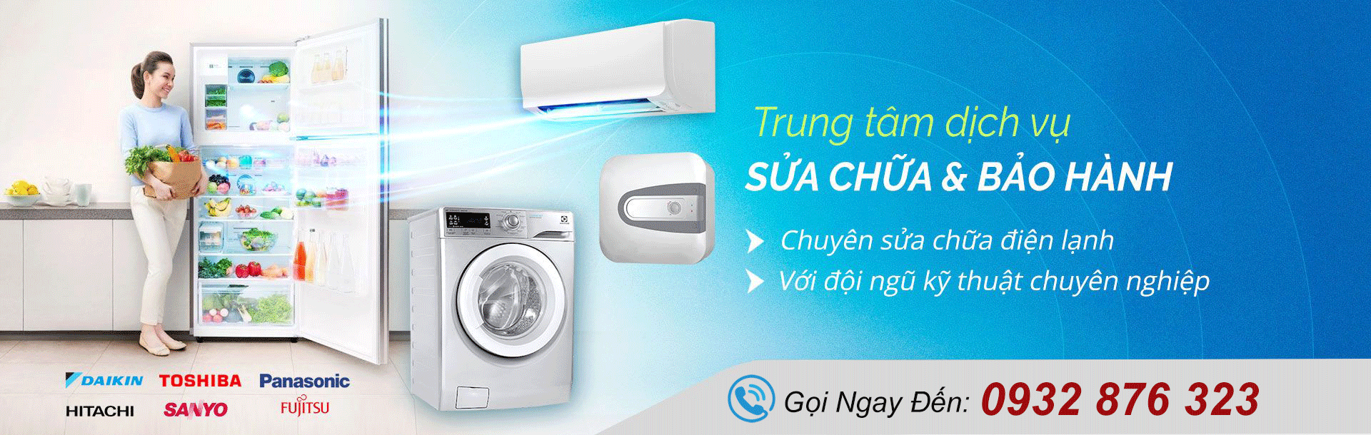 thanh lý máy lạnh cũ bình dương